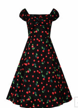 Load image into Gallery viewer, Dolores Dress Red Cherry