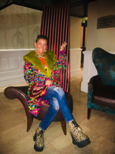 Load image into Gallery viewer, Unique Limited Edition Get Crooked Rainbow Coat!