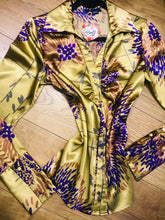 Load image into Gallery viewer, Satin Gold Blouse