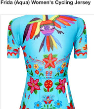 Load image into Gallery viewer, Frida Aqua Cycling Jersey