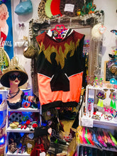 Load image into Gallery viewer, Sparkle flames 🔥 Custom Made, Oversize,Hooded Top