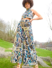 Load image into Gallery viewer, Ariana & Cher Flares Coord….Electric Garden