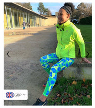 Load image into Gallery viewer, Element Karbon - Be Seen Green Active wear Leggings