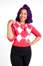 Load image into Gallery viewer, Harlequin Diamond Collectif Cardigan