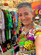 Load image into Gallery viewer, QuirkyBird Limited Collection “BoomTastic” Short Dress
