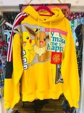Load image into Gallery viewer, Red Mutha Custom ReWorked Yellow “Pikachu” Hoodie.
