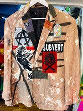 Load image into Gallery viewer, Red Mutha Custom/ReWorked Punk Style Jacket
