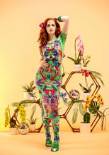Load image into Gallery viewer, The Bird &amp; The Bees Green Dress by Raised by Danger.
