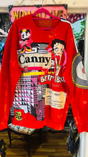 Load image into Gallery viewer, Red Mutha Custom ReWorked Betty Boop Sweat
