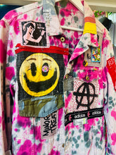 Load image into Gallery viewer, Red Mutha Custom/ReWorked Punk Style Jacket
