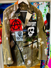 Load image into Gallery viewer, Red Mutha Customised/ReWorked Punk Style Jacket
