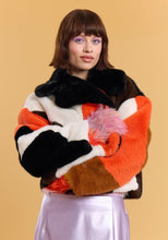 Load image into Gallery viewer, Jayley “Lucky” cropped faux fur Jacket
