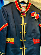 Load image into Gallery viewer, British Chic Vintage Military Custom ReWorked Jacket with Original Marilyn Artwork
