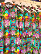 Load image into Gallery viewer, Quirkybird Limited Collection Rainbow Swan Short Dress.
