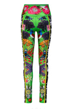Load image into Gallery viewer, The Birds &amp; The Bees Green High Waist Leggings by Raised by Danger

