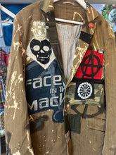 Load image into Gallery viewer, Red Mutha Customised ReWorked Punk Street Style Jacket.
