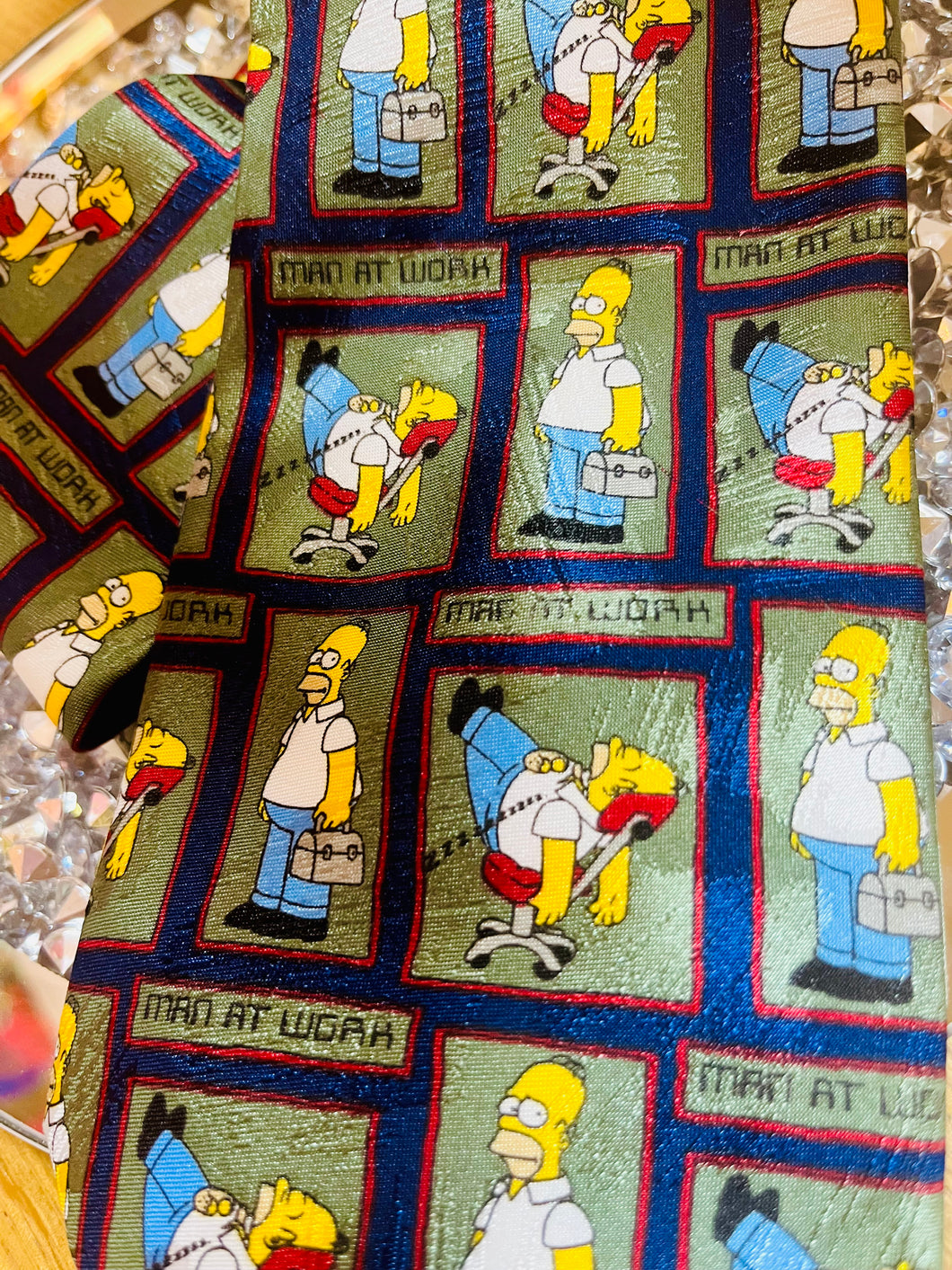 Homer Simpson Vintage M&S Men’s Tie