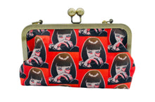 Load image into Gallery viewer, Bits and Bags Handmade  Pulp Fiction Inspired Clutch
