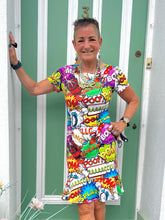 Load image into Gallery viewer, QuirkyBird Limited Collection “BoomTastic” Short Dress
