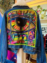 Load image into Gallery viewer, Quirkybird Customised ReWorked Denim Jacket
