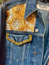 Load image into Gallery viewer, QuitkyBird Customised ReWorked Denim Jacket - Frida
