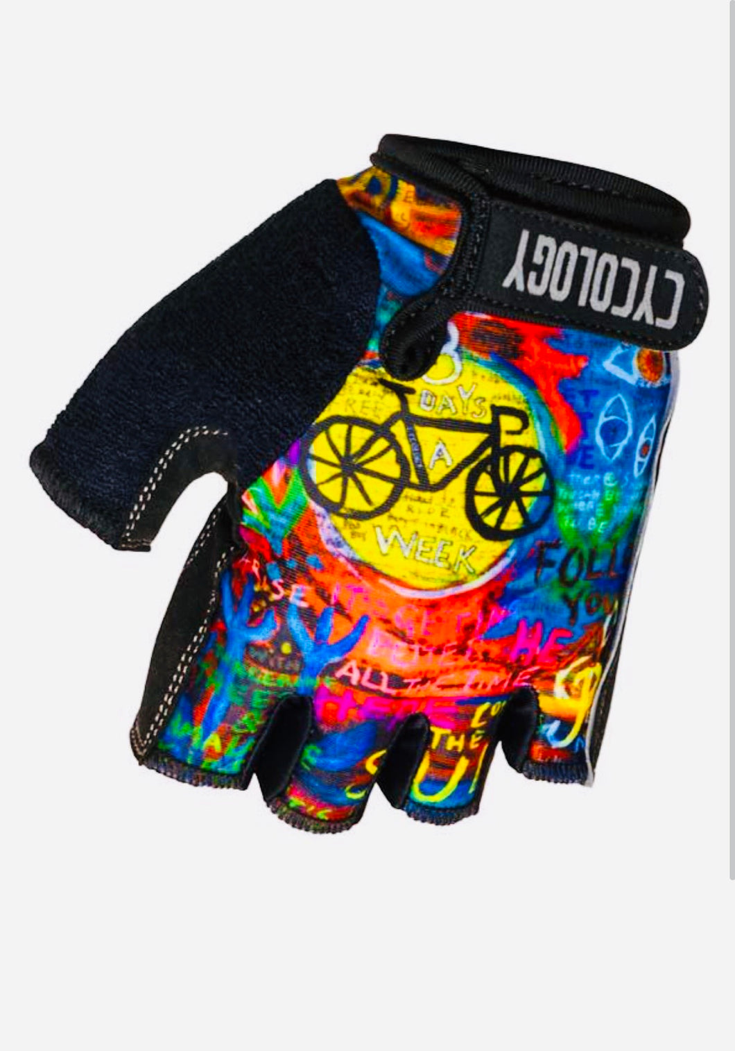 Cycology Quality Unisex Short-Fingered Cycling Gloves - Design Eight Days a Week