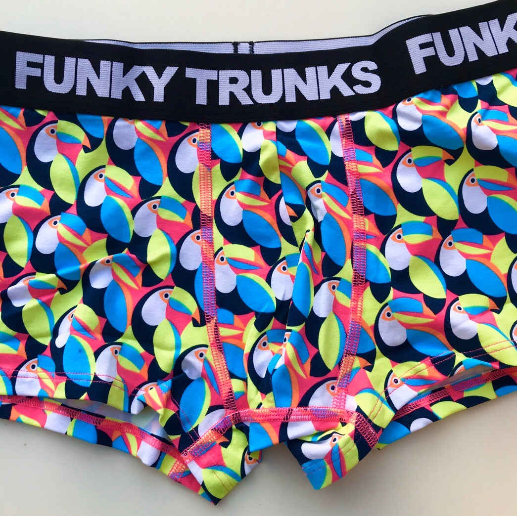 Quirky Mens Boxers Underwear. Design - Toucan Do It