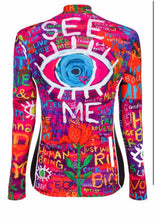 Load image into Gallery viewer, Cycology Quality Womens Long Sleeved Jersey - Design See Me!
