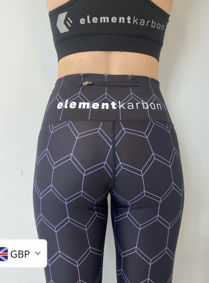 Element Karbon - Honeycombe Active Wear Leggings – Quirky Bird Vintage &  Retro Fashion