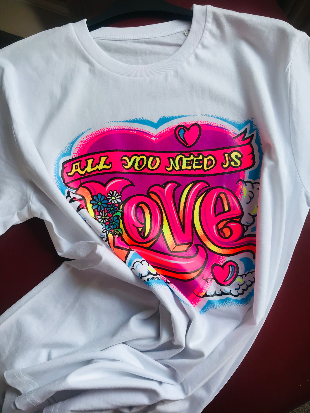 All You Need is Love White T Shirt