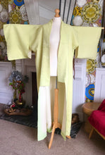 Load image into Gallery viewer, Lemon Silk Japanese Kimono
