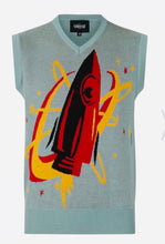 Load image into Gallery viewer, Scott Rocket Knitted Vest/ jumper
