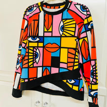 Load image into Gallery viewer, QuirkyBird Limited Collection “Retro Art” Sweat Top
