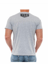 Load image into Gallery viewer, Mens Grey T-shirt-“Qxygen for the Soul”
