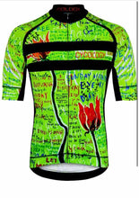 Load image into Gallery viewer, Cycology Quality Men&#39;s Jersey - Design Nirvana Lime
