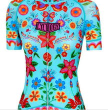 Load image into Gallery viewer, Frida Aqua Cycling Jersey
