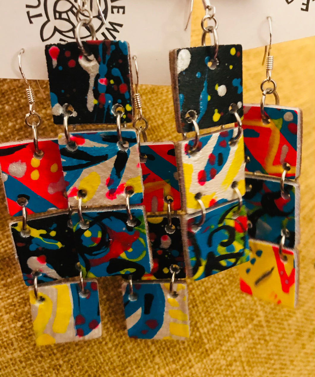 Quirky Tula Graffiti Squares