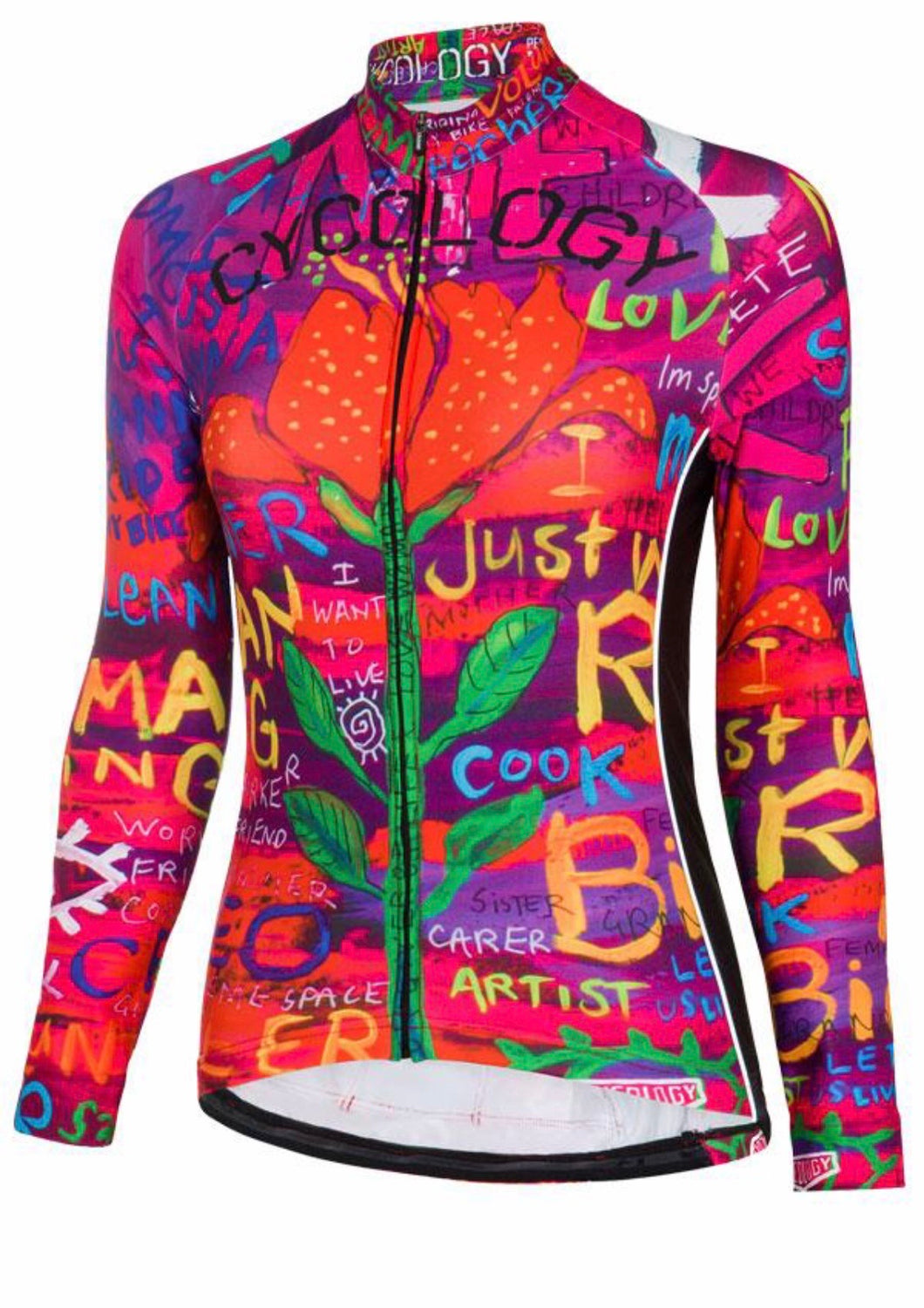 Cycology Quality Womens Long Sleeved Jersey - Design See Me!