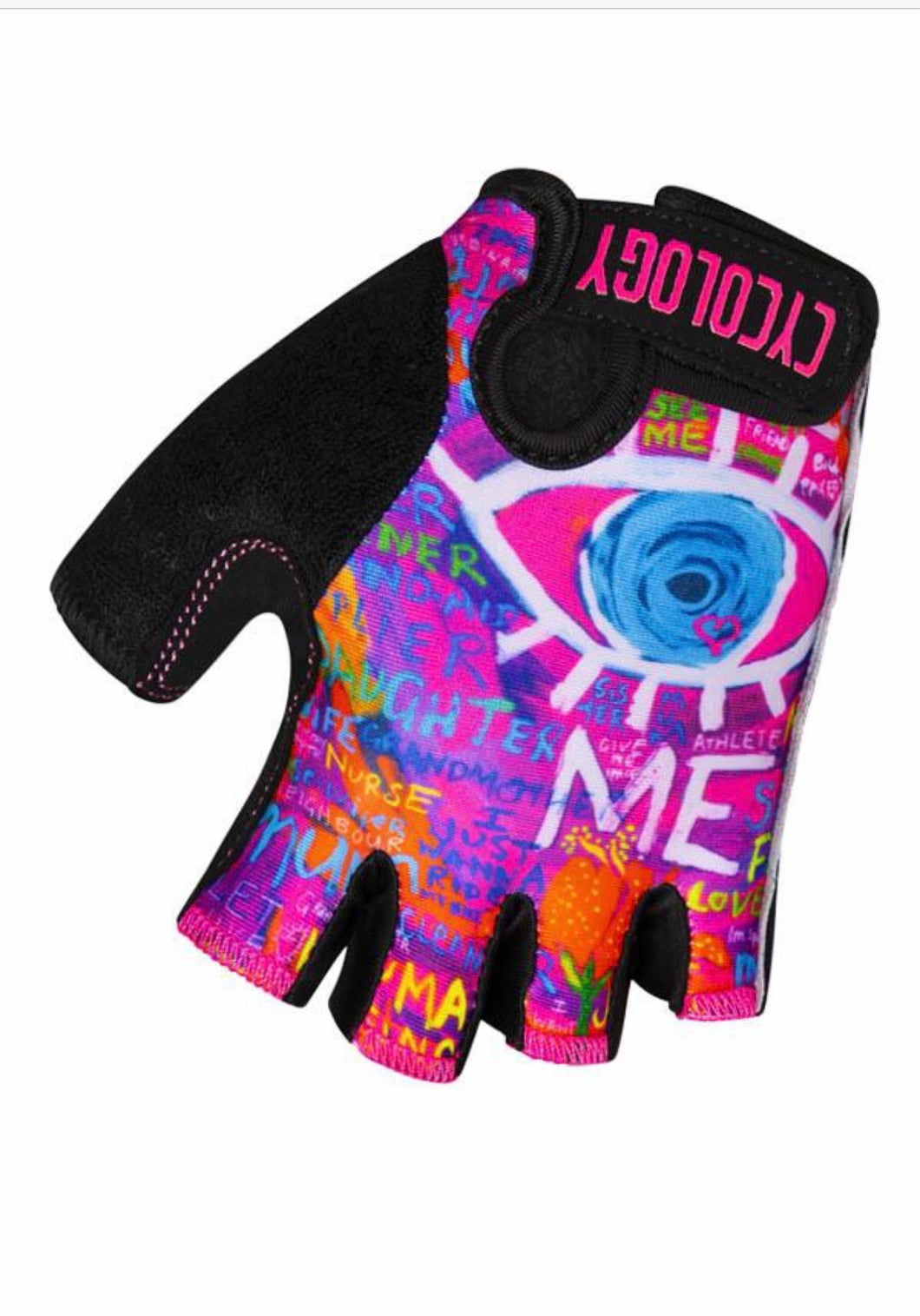 Cycology Quality Unisex Short-Fingered Cycling Gloves - Design See Me
