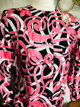 Load image into Gallery viewer, French Pink &amp; Black Classic long line jacket
