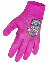 Load image into Gallery viewer, Day of the Living winter Pink Cycling Gloves
