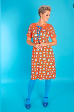 Load image into Gallery viewer, Dotty Grid Margot Dress
