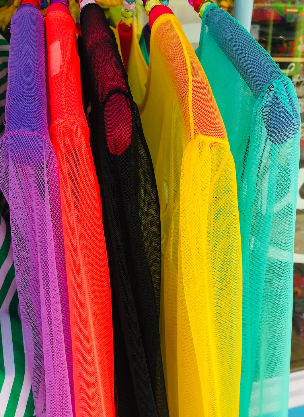 Iltokoni Designer Rainbow Chiffon Maxi Dress