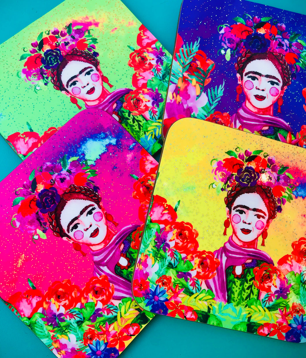 Frida Kahlo Coasters by