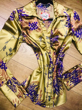 Load image into Gallery viewer, Satin Gold Blouse
