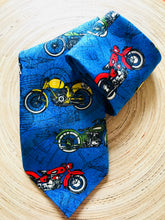 Load image into Gallery viewer, Vintage Motor bike Tie
