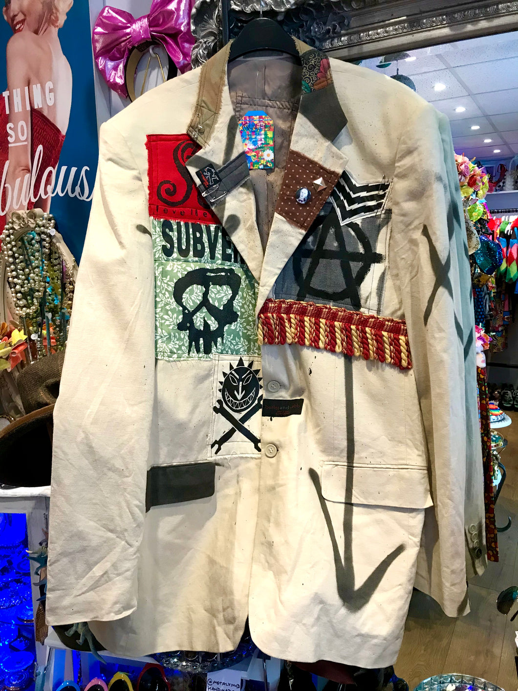 Red Mutha “Subvert” Custom Reworked Jacket